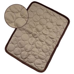 Pet Summer Cat And Dog Sofa Mat (Option: Brown-L70*55cm)