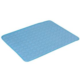 Pet Summer Cat And Dog Sofa Mat (Option: Blue Edging-2XL150*100cm)