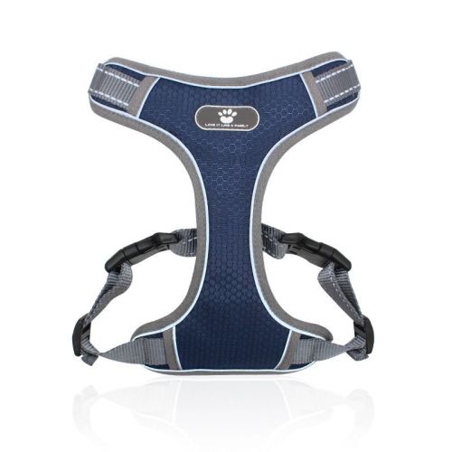 dog Harnesses; Pet Traction Rope Mesh Breathable Big Dog Chest Strap Vest Reflective Dog Rope Spot Wholesale